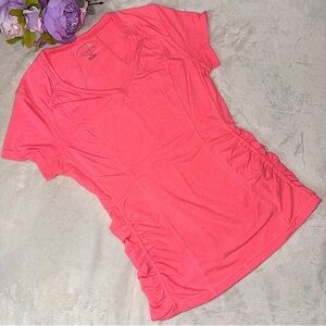 Tangerine Pink Athletic Top